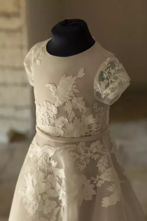 Lace jr bridesmaid dresses hotsell